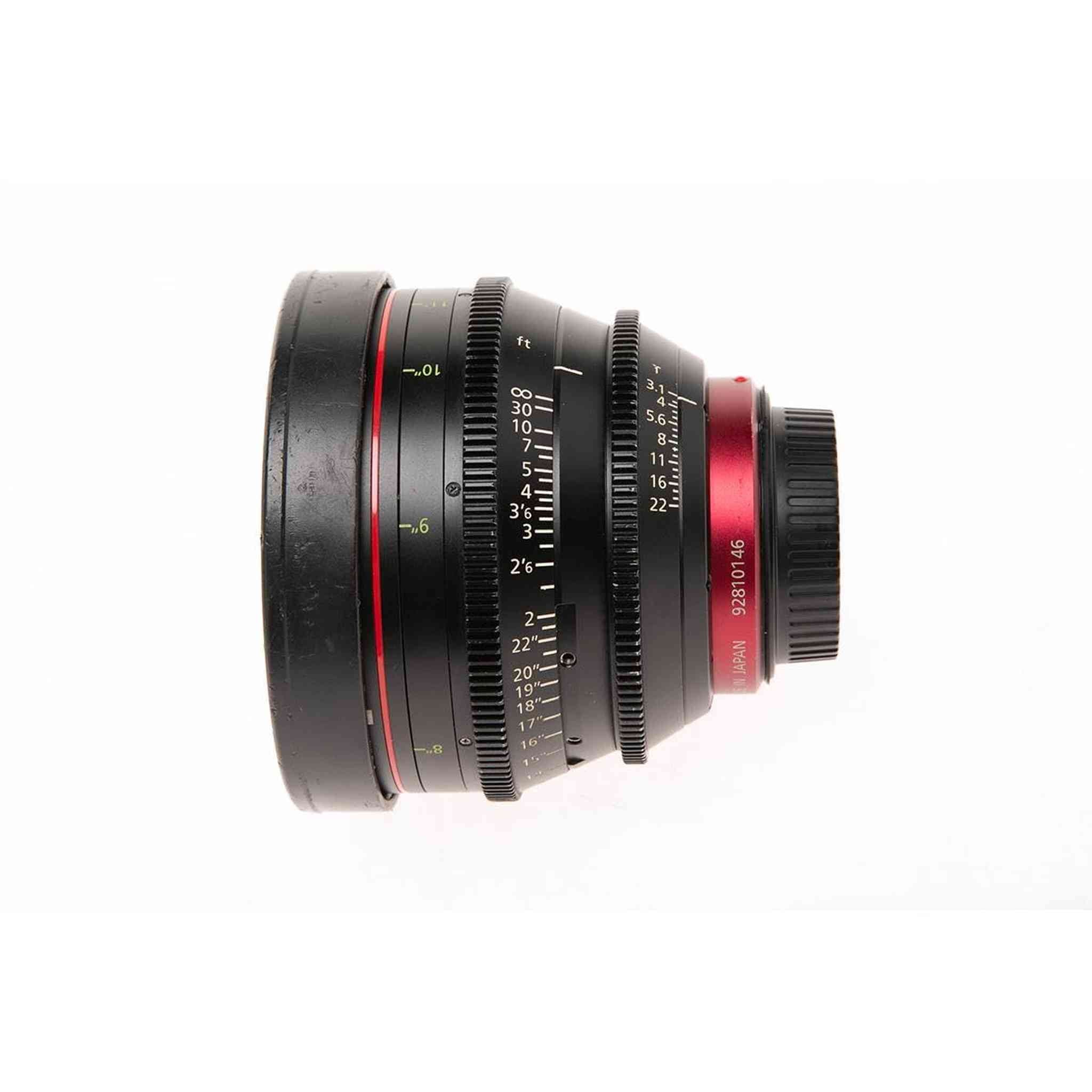 Canon CN-E 14mm T3.1 L F Cinema Prime Lens EF Mount