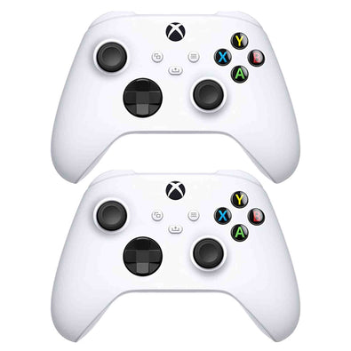 Microsoft QAS-00007 Wireless Controller Robot in White 2 Pack
