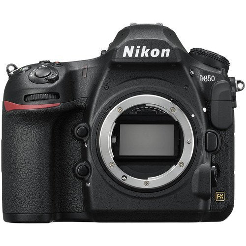 Nikon D850 FX-Format DSLR Camera Body - Kit with Carrying Case + More - International Model