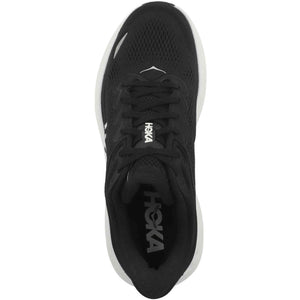 Hoka Men's Bondi 9 Sneaker, Black/White, 8