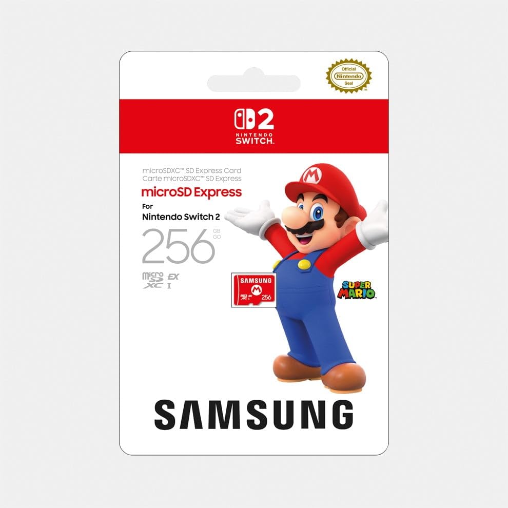 Samsung microSD Express Card - 256GB for Nintendo Switch™ 2