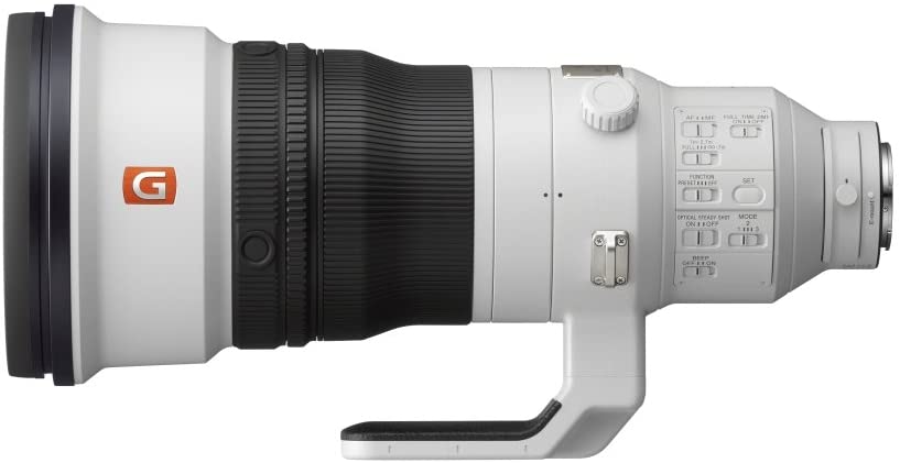 Sony SEL400F28GM 400mm F/2.8-2.8 Fixed Prime Camera Lens, White