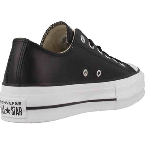 Converse Chuck Taylor All Star Lift Platform LO Women, Sneakers Black Leather