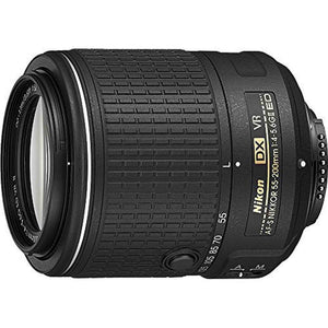 Nikon 55-200mm f/4-5.6G VR II DX AF-S ED Zoom-Nikkor Lens Renewed - Reconditioned Nikon