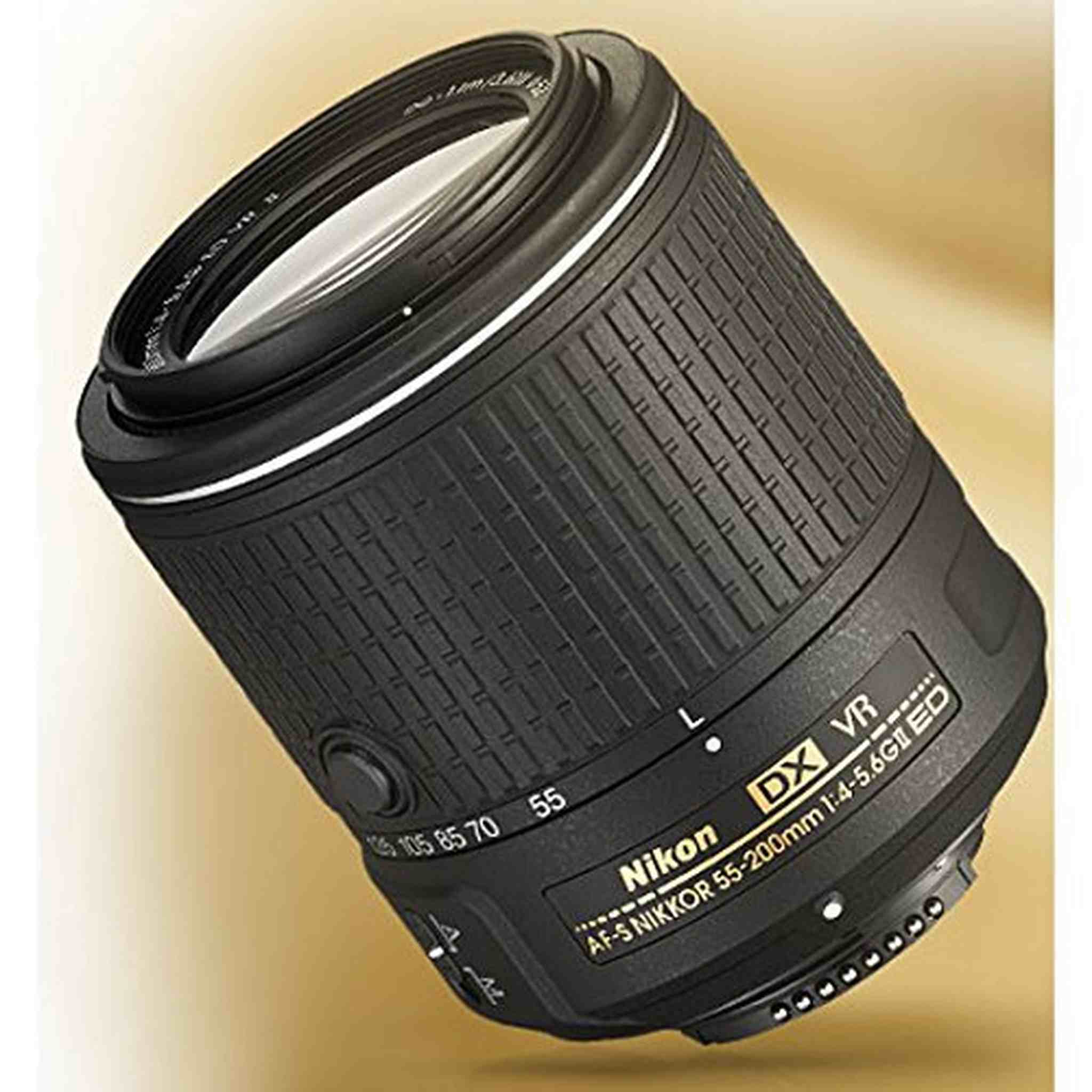 Nikon 55-200mm f/4-5.6G VR II DX AF-S ED Zoom-Nikkor Lens Renewed - Reconditioned Nikon