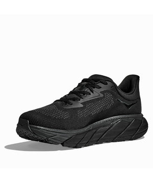 Hoka Women's Arahi 7 Sneaker, Black/Black, 7