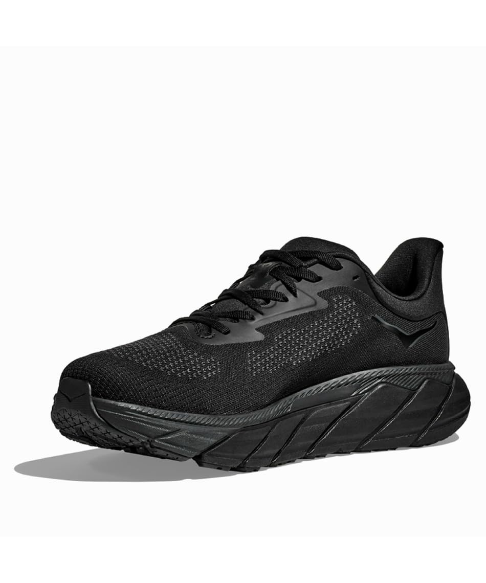 Hoka Women's Arahi 7 Sneaker, Black/Black, 6.5
