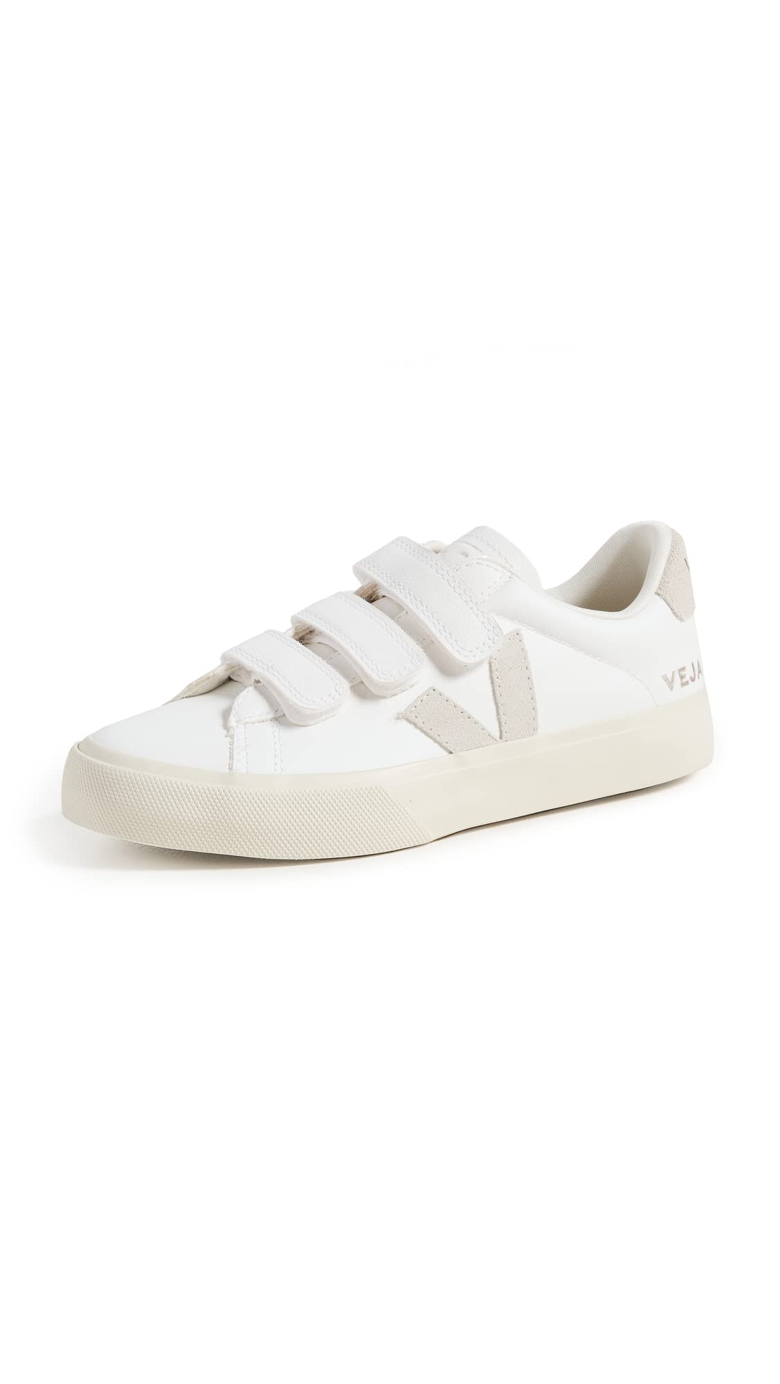 Veja Women's Recife Logo Sneakers, Extra White Natural, 6 Medium US