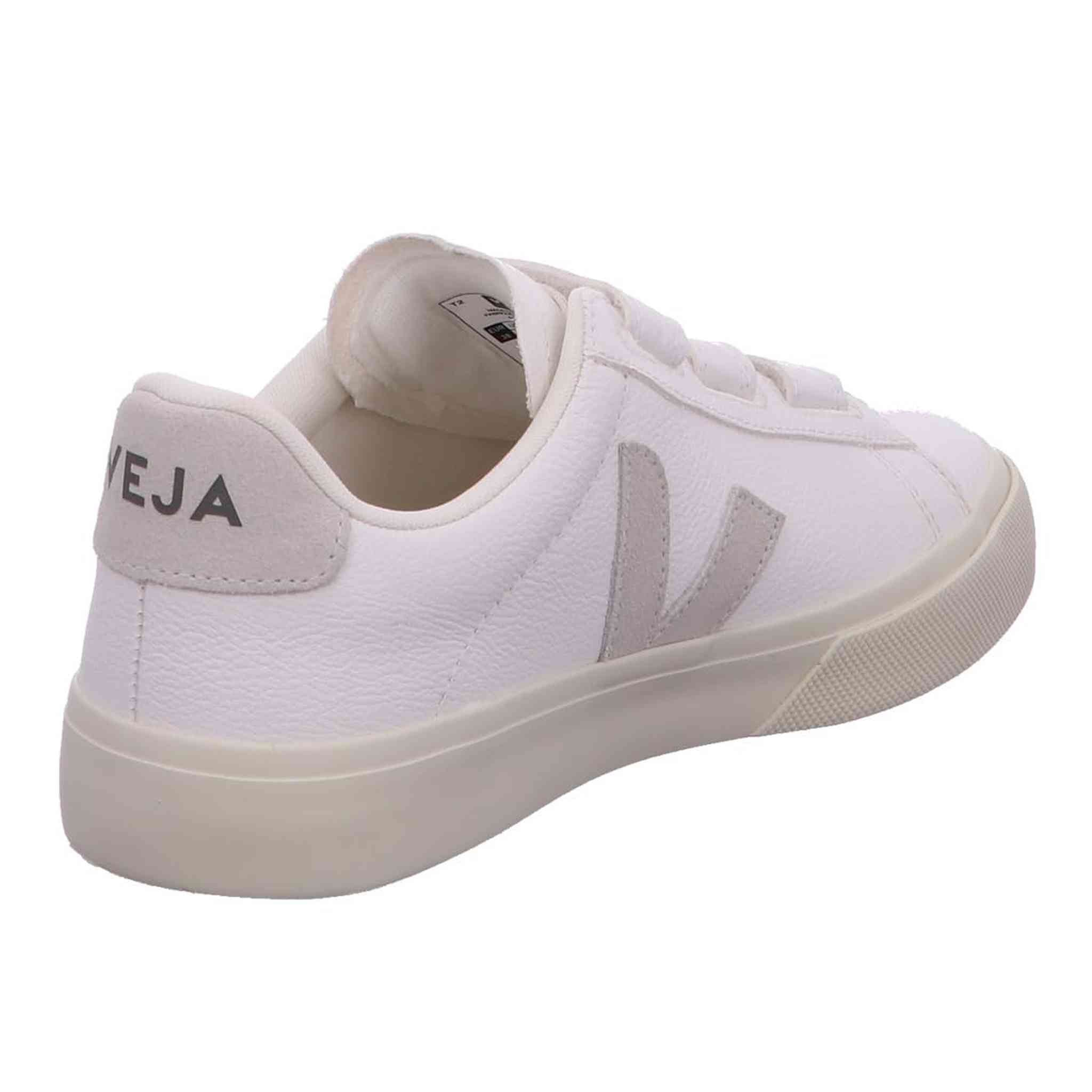Veja Recife Logo Chromefree Womens Casual Trainers in White Black - 7 US