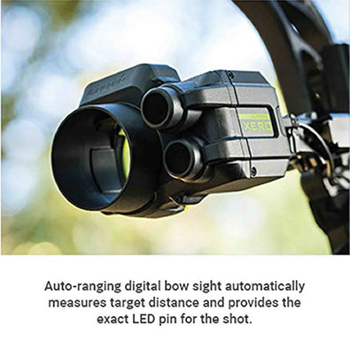 Garmin Xero A1i Bow Sight, 2" Auto-Ranging Digital Bow Sight with Laser Locate, Dual-Color LED Pins for Unobstructed Views, Right-Handed