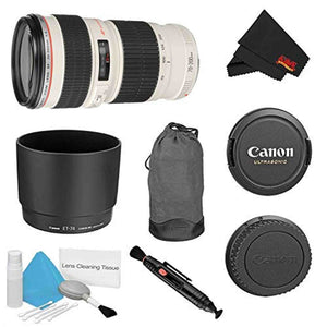 Canon EF 70-200mm f/4L USM Lens Bundle International Model Canon