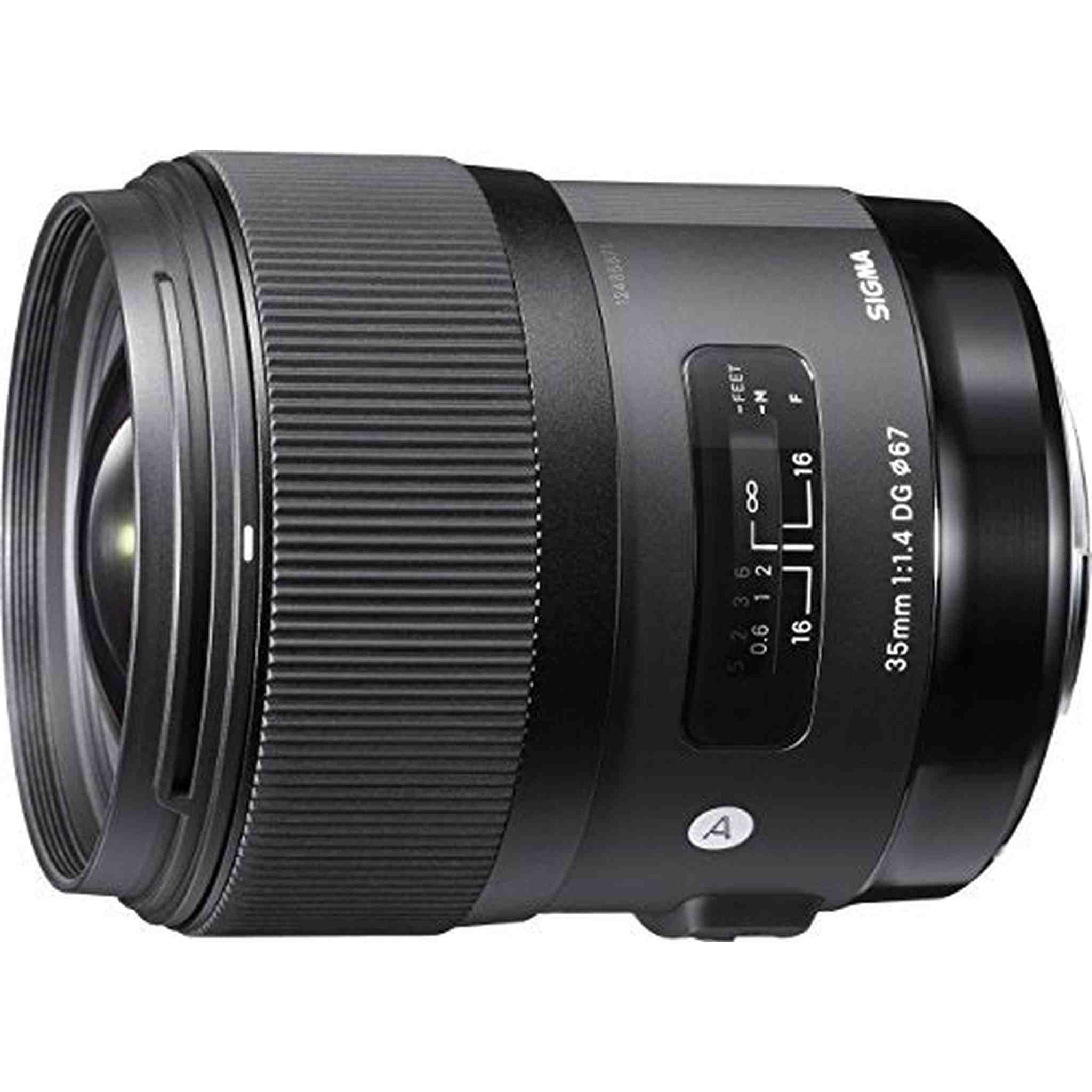 Sigma 35mm F1.4 ART DG HSM Lens for Canon Certified Refurbished - Reconditioned Sigma
