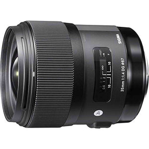 Sigma 35mm F1.4 ART DG HSM Lens for Canon Certified Refurbished - Reconditioned Sigma
