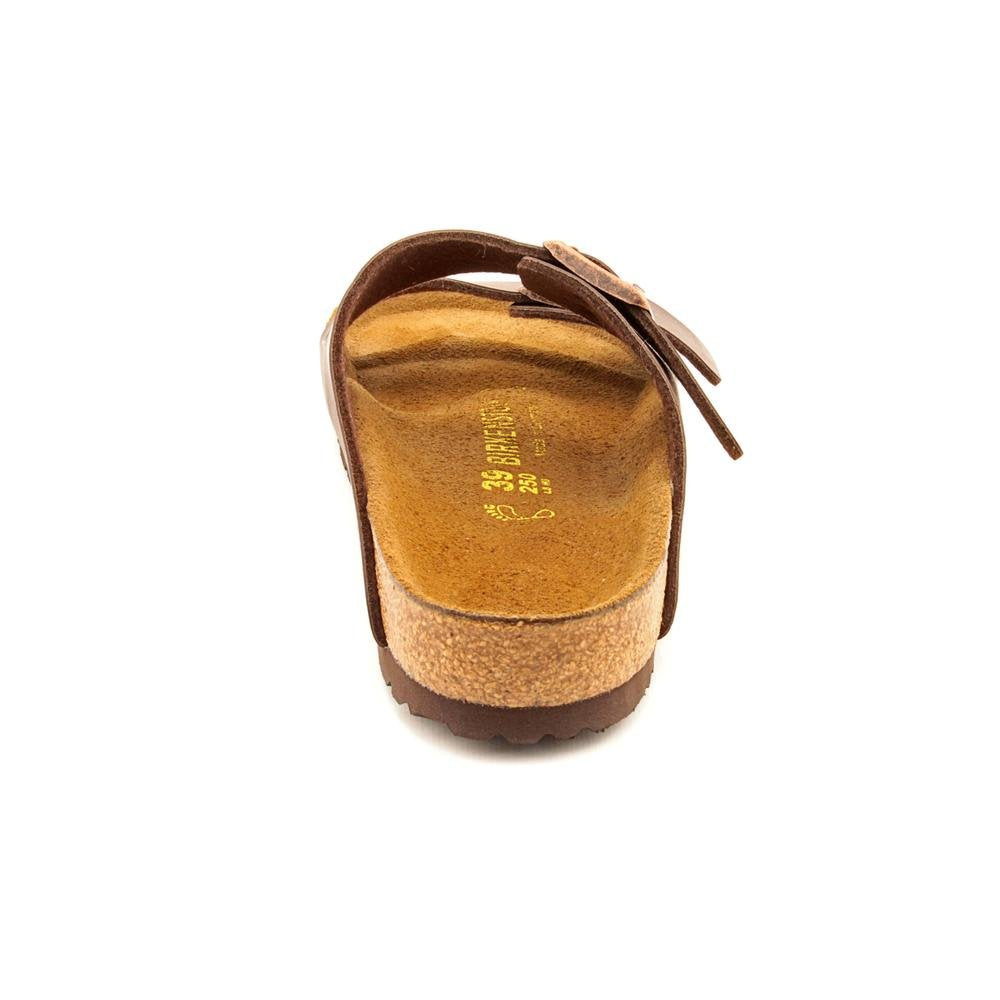 Birkenstock Unisex Arizona Sandal,Dark Brown Birko-Flor,36 N EU