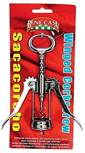 Bene Casa Silver Corkscrew Chrome