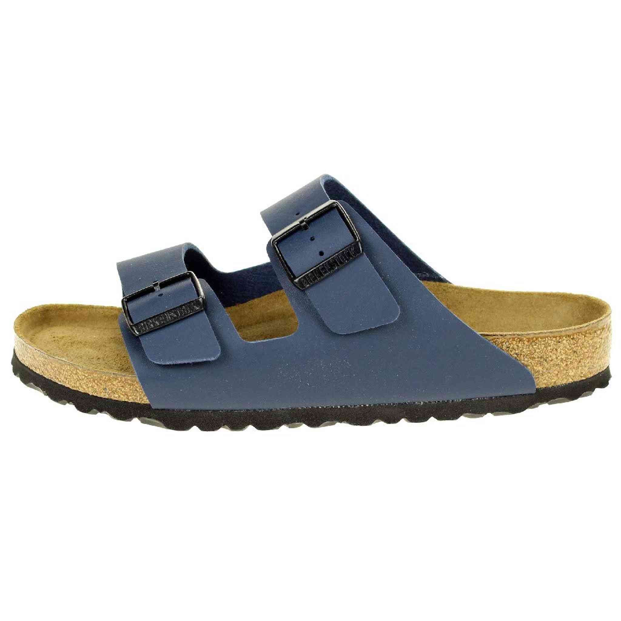Birkenstock Men's BIRK-051061 Arizona Sandal, Blue, 45 Birkenstock