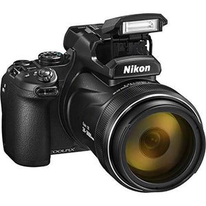 Nikon COOLPIX P1000 Digital Camera Intl Model - Deluxe Kit