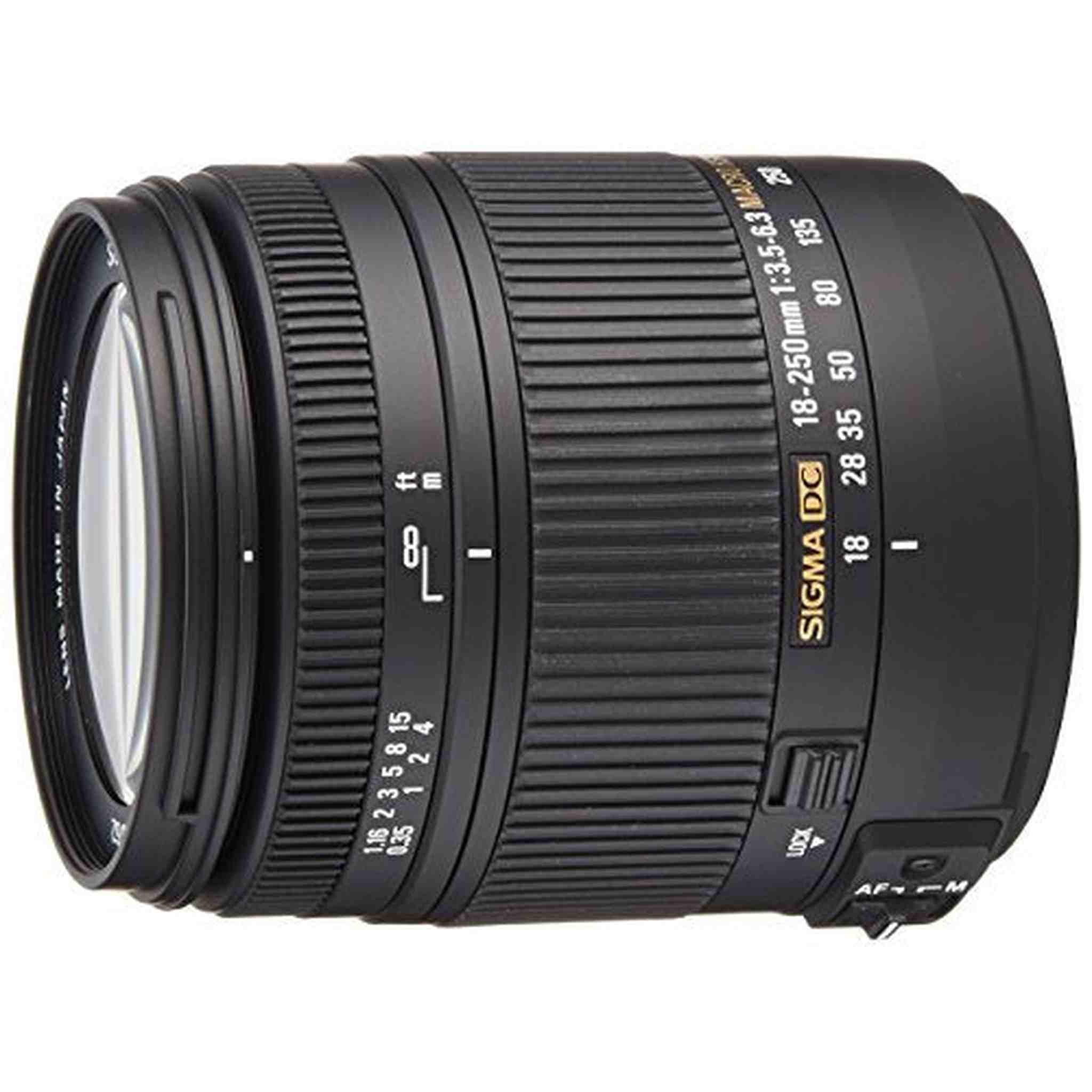 Sigma 18-250mm f3.5-6.3 DC MACRO OS HSM for Sigma Digital SLR Cameras - Used Sigma