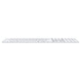 Apple Magic Keyboard with Touch ID and Numeric Keypad: Wireless, Bluetooth, Rechargeable. Works with Mac Computers with Apple Silicon; US English - White Keys