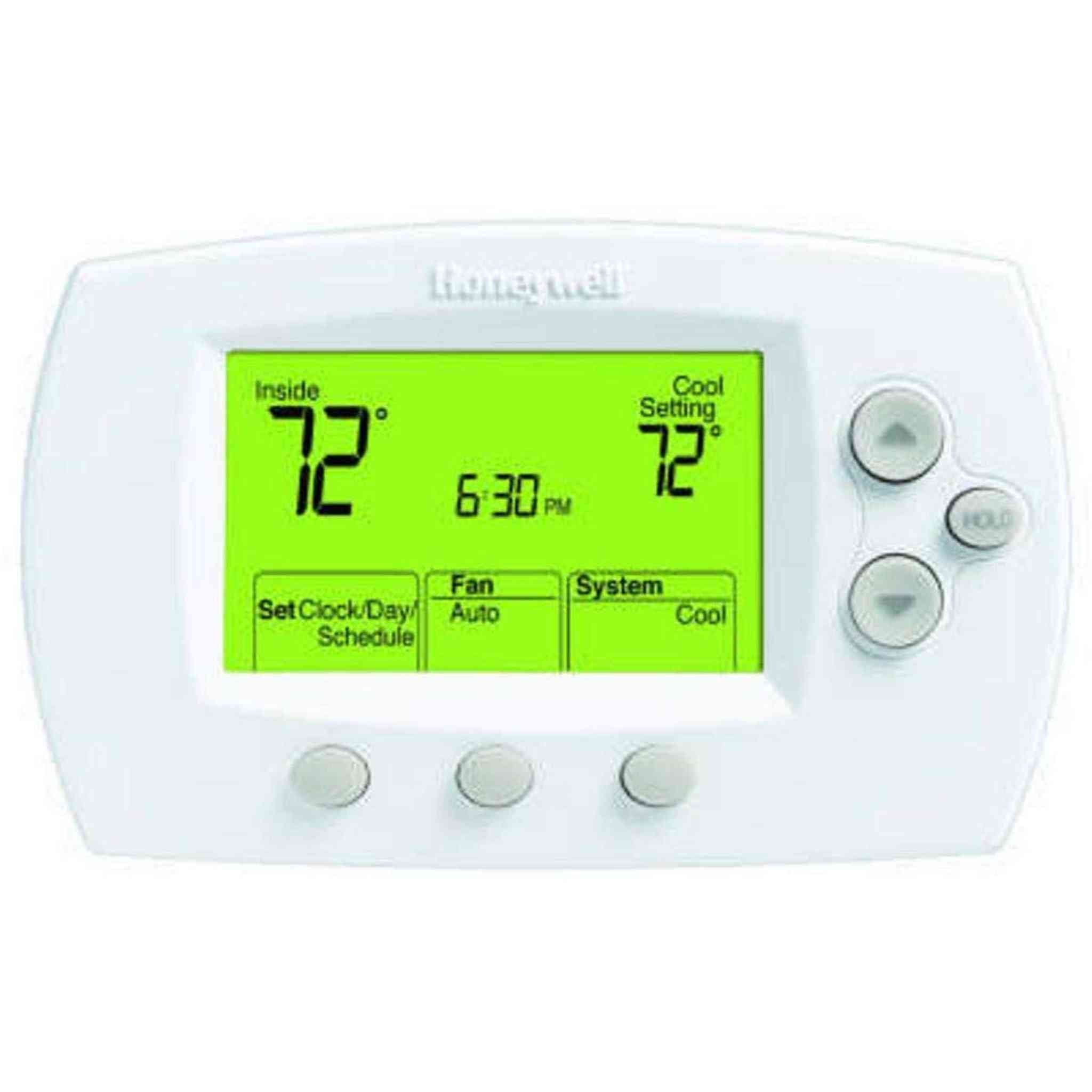 Low Voltage Thermostat, 1 Stages, 24VAC, Auto-Heat-Cool-Off, White Honeywell Home