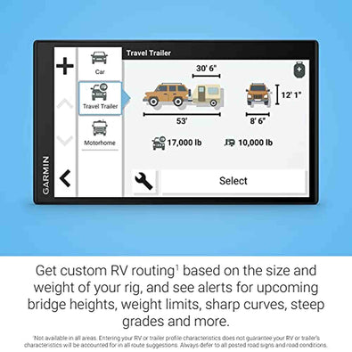 Garmin RV 795, Large, Easy-to-Read 7” GPS RV Navigator