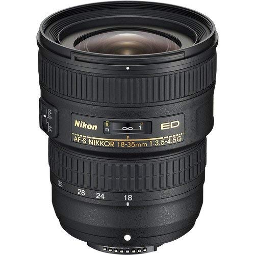 Nikon AF-S FX NIKKOR 18-35mm f/3.5-4.5G ED Zoom Lens with Auto Focus for Nikon DSLR Cameras-International Model