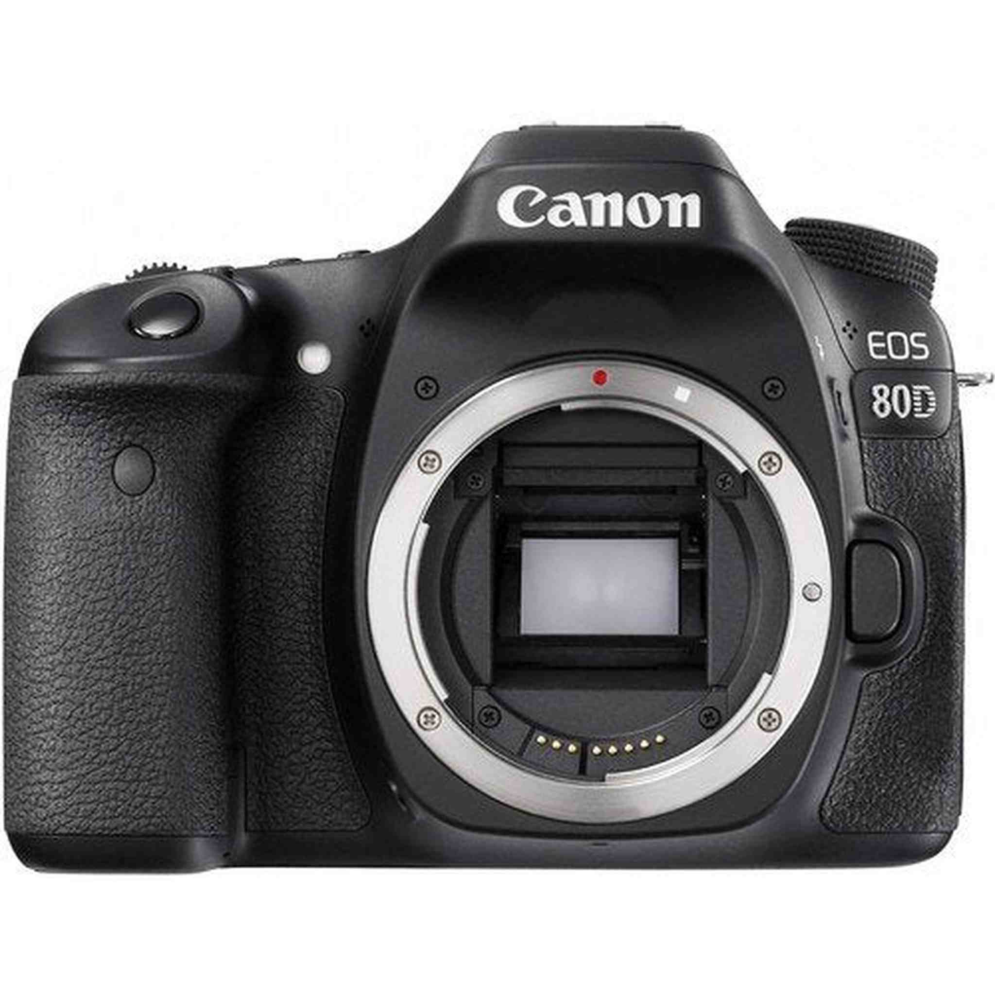 Canon EOS 80D DSLR Camera 1263C004 - Starter Bundle - Reconditioned Canon