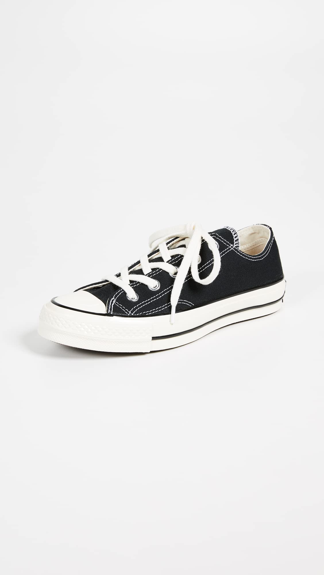 Converse All Star '70s Unisex Sneakers, Black, 9.5 US Women/7.5 US Men