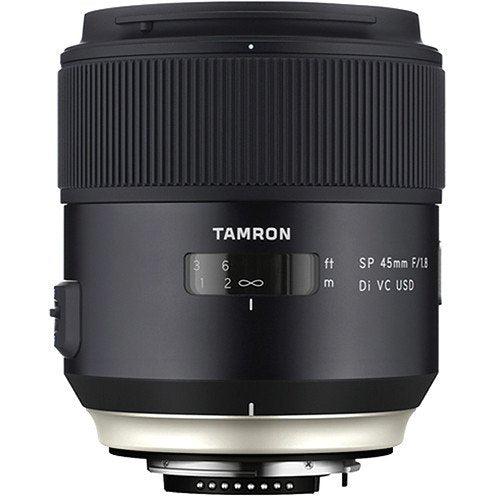 Tamron SP 45mm f/1.8 Di VC USD Lens for Nikon F for Nikon F Mount + Accessories (International Model with 2 Year Warrant