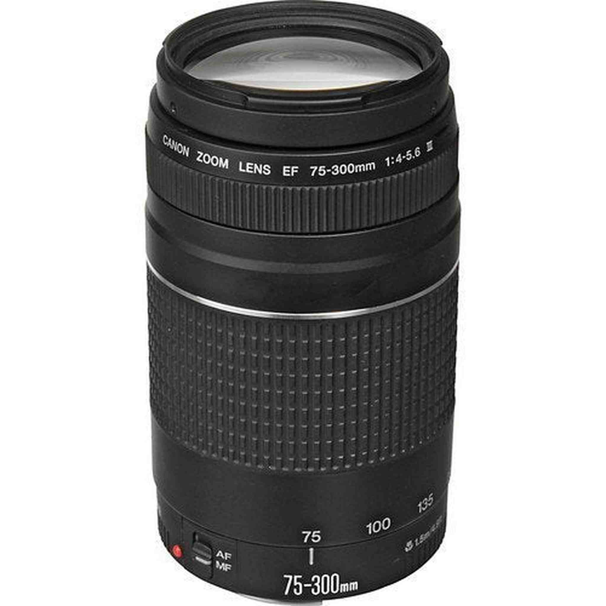 Canon EF 75-300mm f/4-5.6 III Telephoto Zoom Lens for Canon SLR Cameras Renewed - Reconditioned Canon