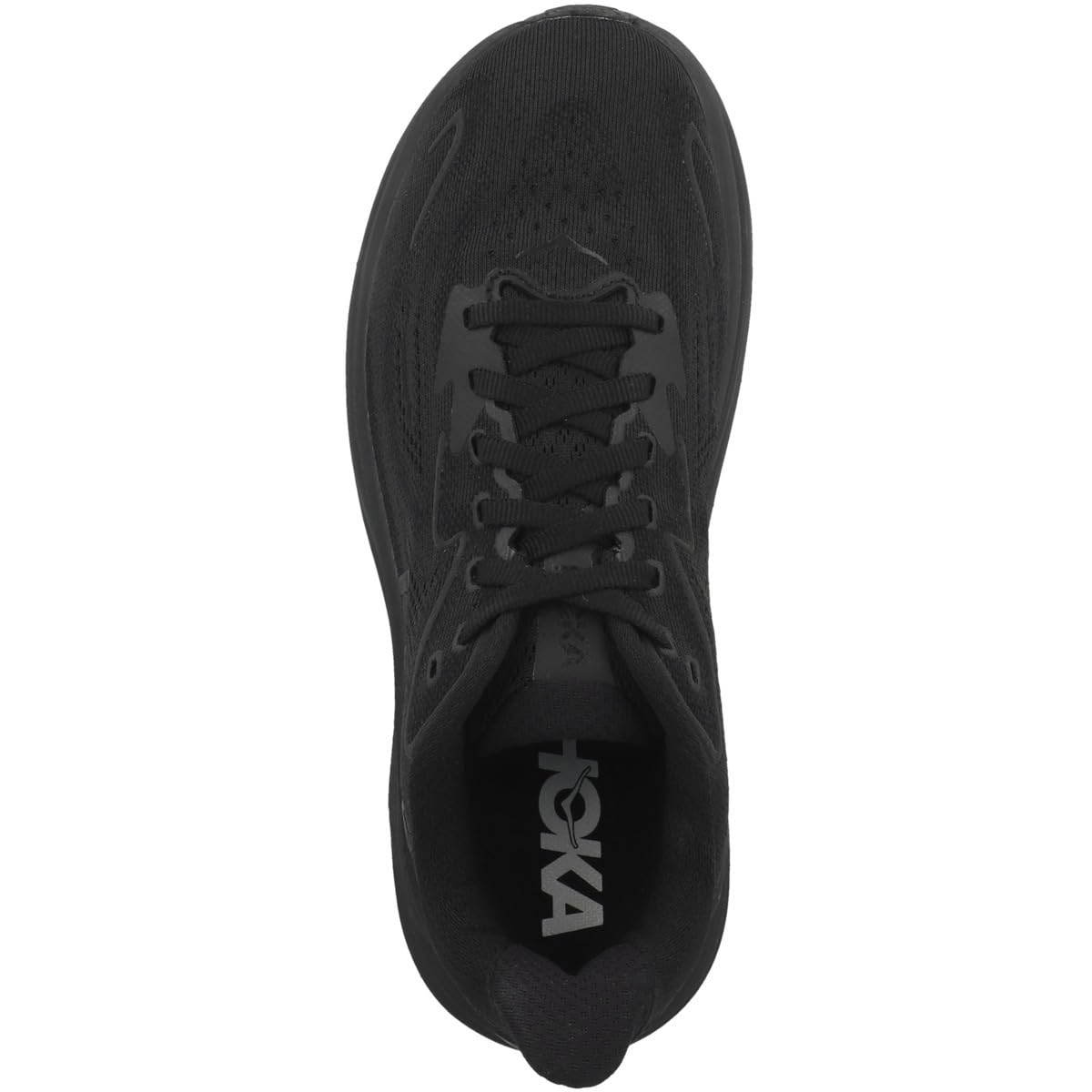 Hoka Women's Clifton 10 Sneaker, Black/Black, 7.5