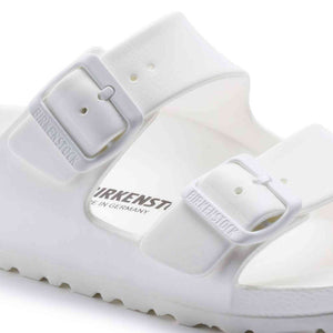 Birkenstock Unisex Arizona Essentials EVA White Sandals - 40 N EU