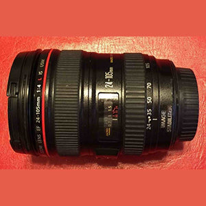 Canon 0344B002-IV EF 24-105mm f/4 L is USM Lens EOS SLR Cameras International Version No Warranty - Used Canon