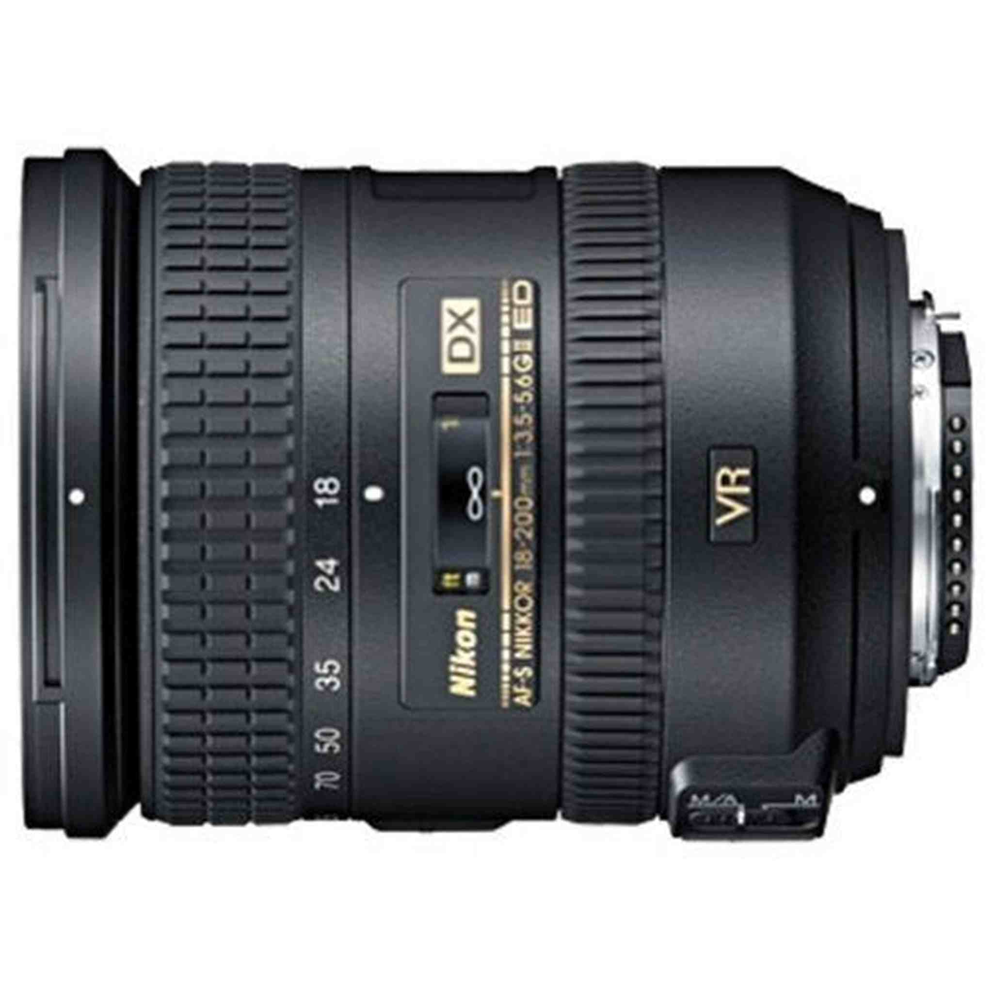 Nikon NIKKOR 18-200mm f/3.5-5.6 AF-S VR ED M/A Lens - Used Nikon