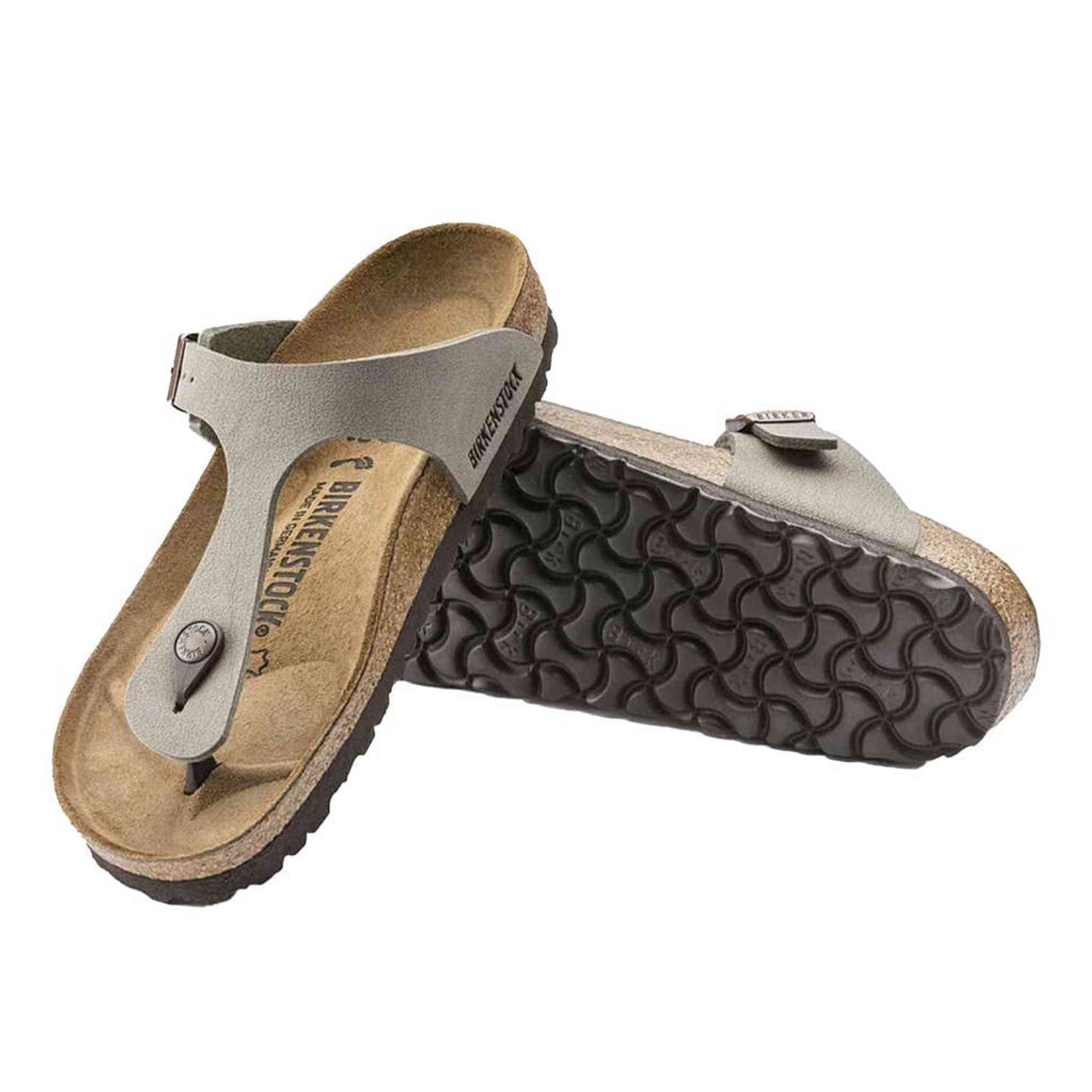 Birkenstock Women's GIzeh Thong Sandal, Stone, 42 M EU/11-11.5 B M US Birkenstock