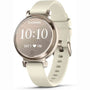 Garmin Lily 2, Small and Stylish Smartwatch, Hidden Display, Patterned Lens, Up to 5 Days Battery Life, Coconut