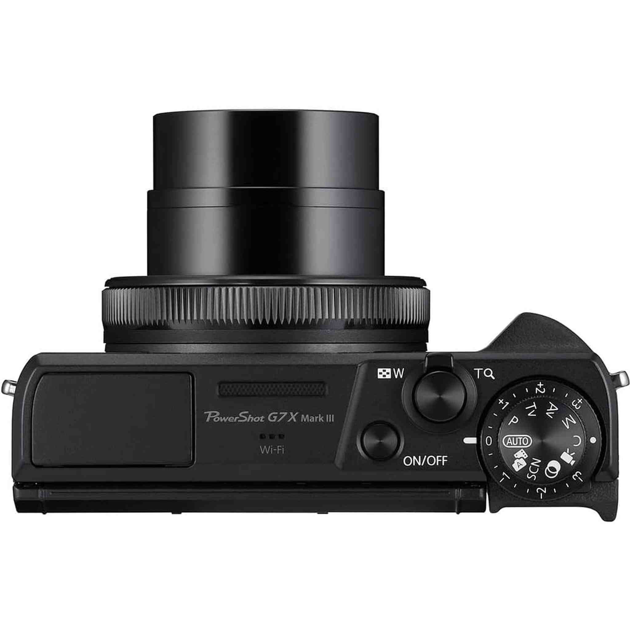 Canon PowerShot G7 X Mark III Digital Camera 3637C001 + 64GB Card + More - Reconditioned Canon