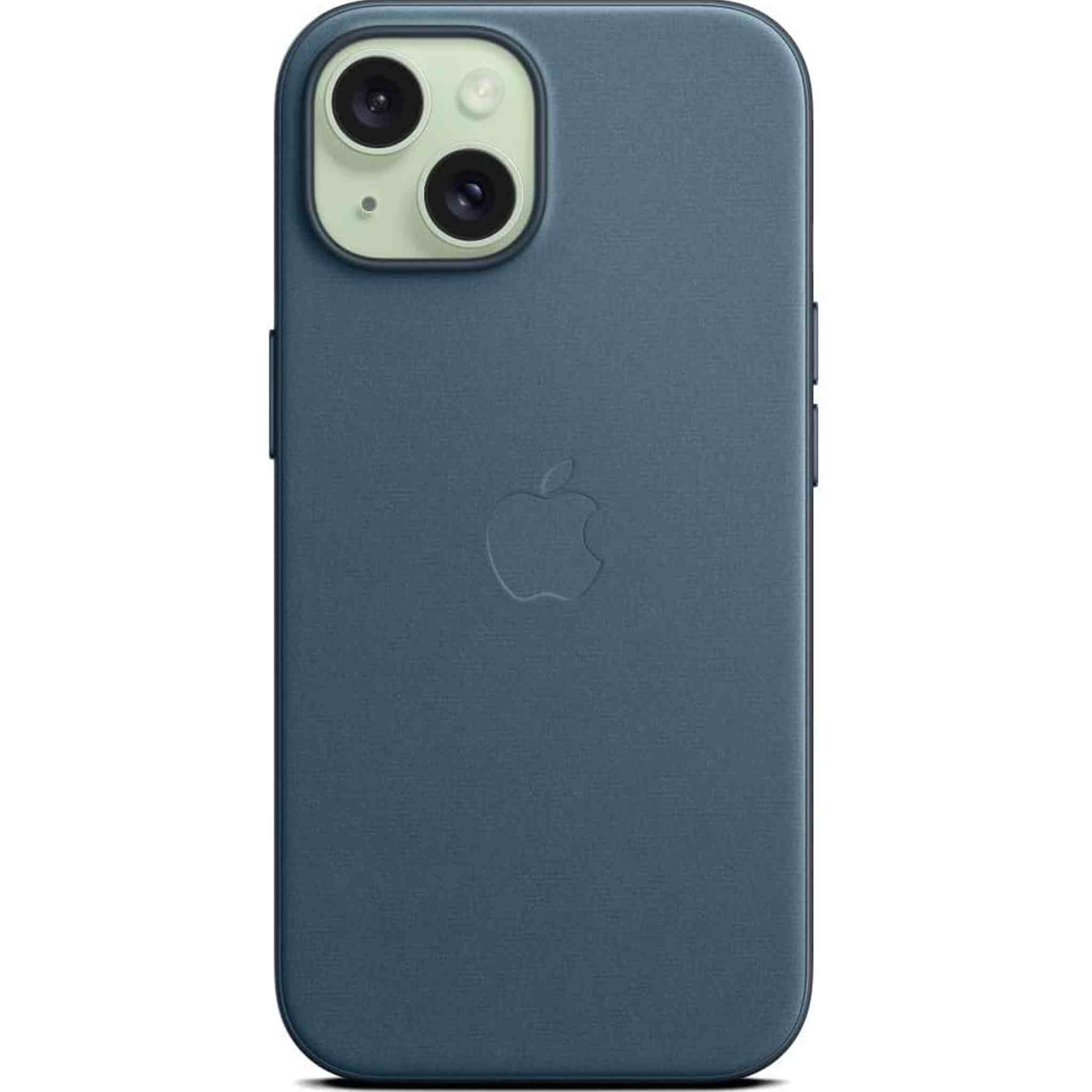 Apple iPhone 15 FineWoven Case with MagSafe - Pacific Blue