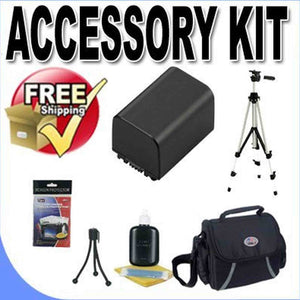 FV70 Lithium Ion Replacement Battery Accessory Saver Kit Bundle f/Sony Camcorders