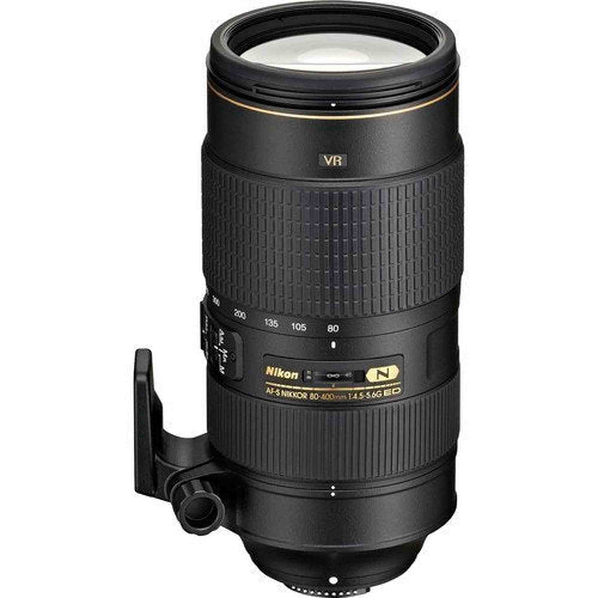 Nikon AF-S FX NIKKOR 80-400mm f.4.5-5.6G ED Vibration Reduction Zoom Lens with Auto Focus for Nikon DSLR Cameras International Version - Used Nikon