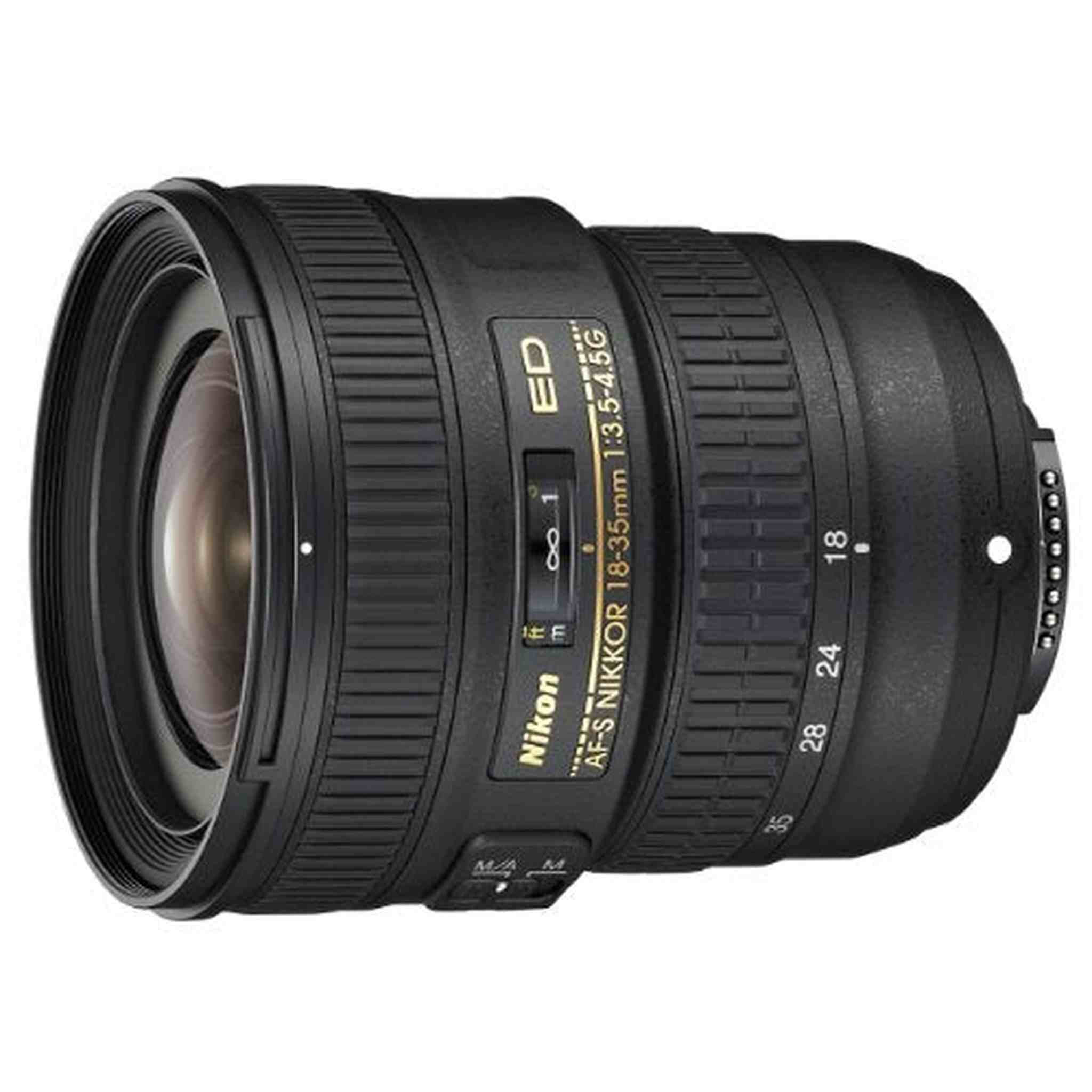 Nikon AF-S FX NIKKOR 18-35mm f/3.5-4.5G ED Zoom Lens with Auto Focus for Nikon DSLR Cameras - Used Nikon