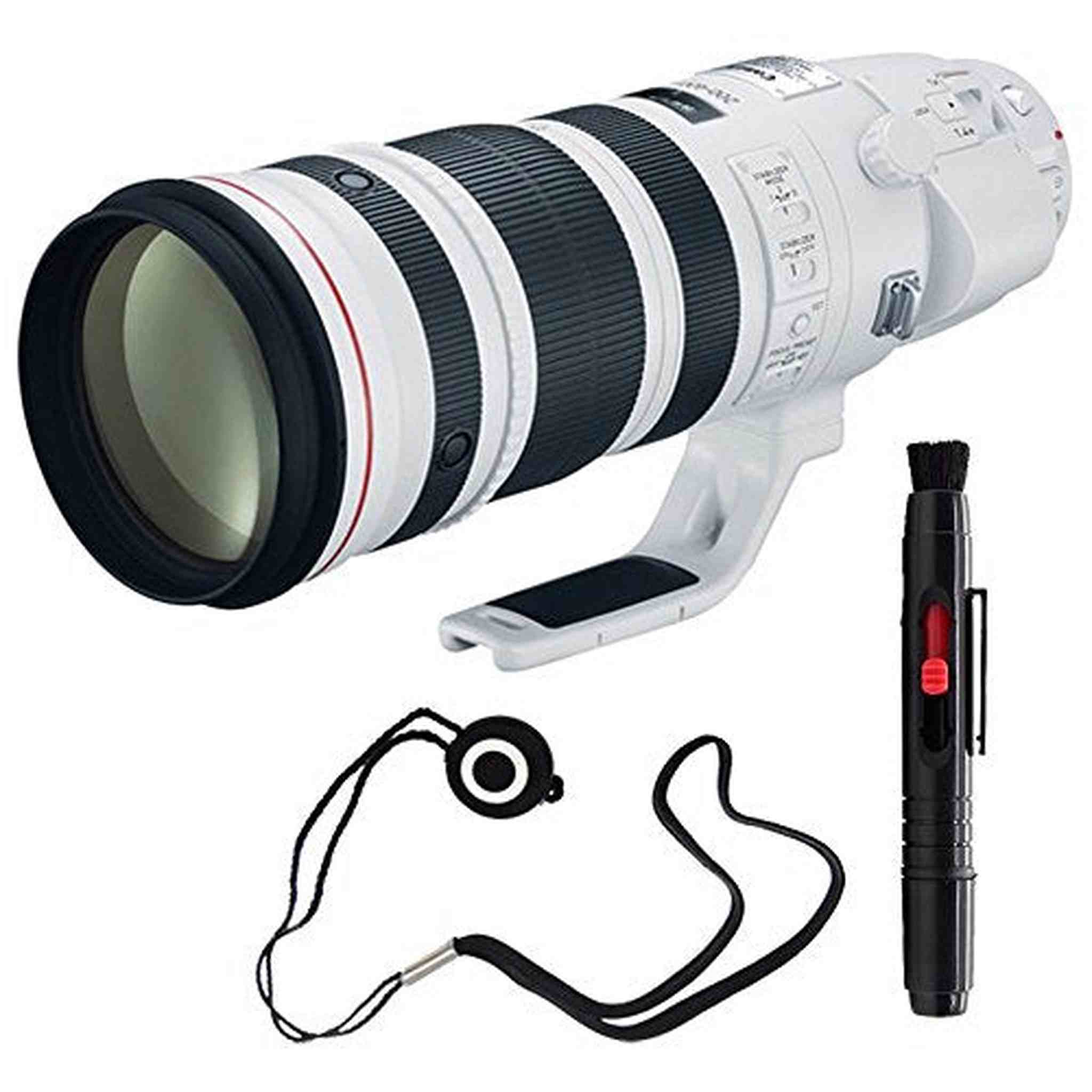 Canon EF 200-400mm f/4L is USM Lens International Model + Lens Cap Keeper Advanced Bundle Canon