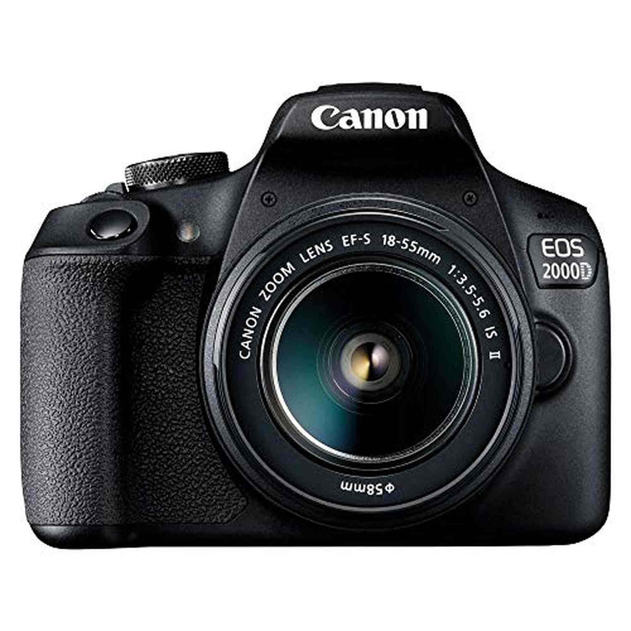 Canon EOS 2000D Rebel T7 DSLR Camera + 18-55mm III Kit - Used Canon