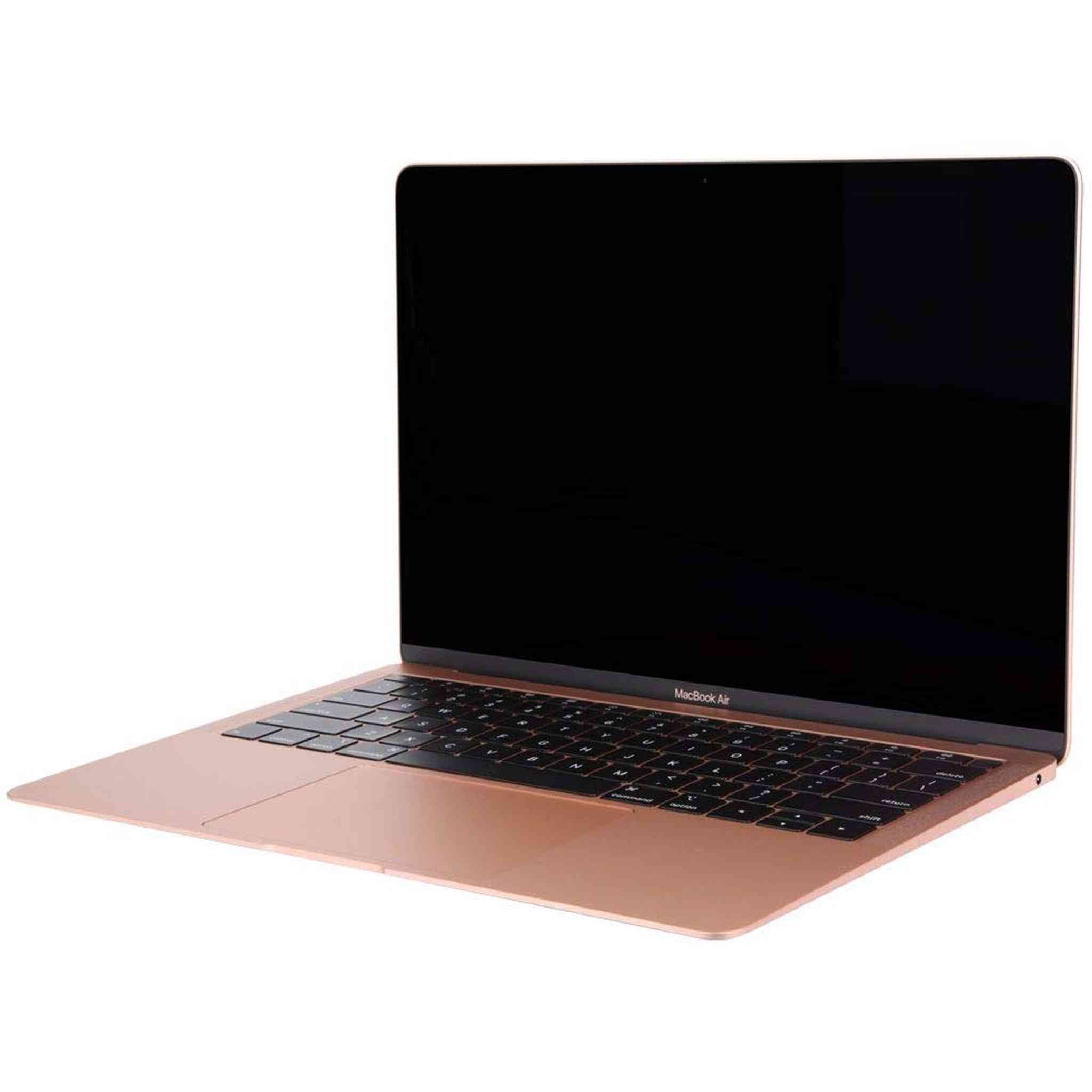 13 Inch MacBook Air w/ Retina Display 256GB SSD Late 2018, Gold MREF2LL/A Laptop Computer Best Value Bundle Includes Wireless Mouse, USB Flash Drive, and Cleaning Kit
