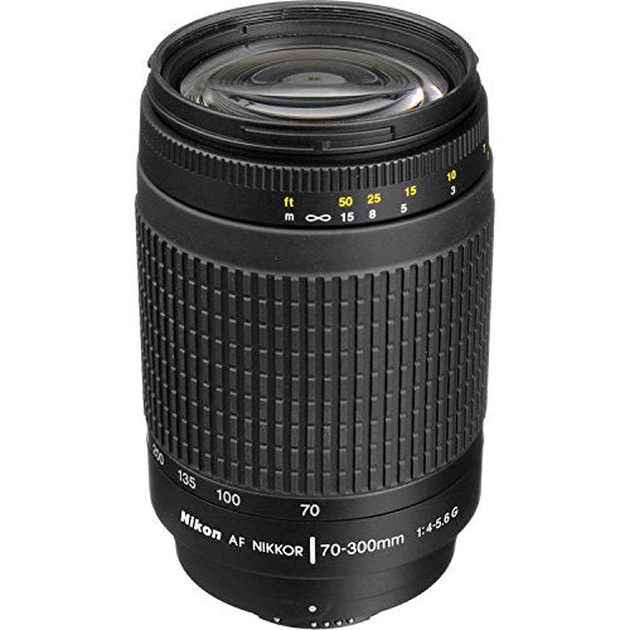 Nikon 70-300 mm f/4-5.6G Zoom Lens with Auto Focus for Nikon DSLR Cameras Renewed - Reconditioned