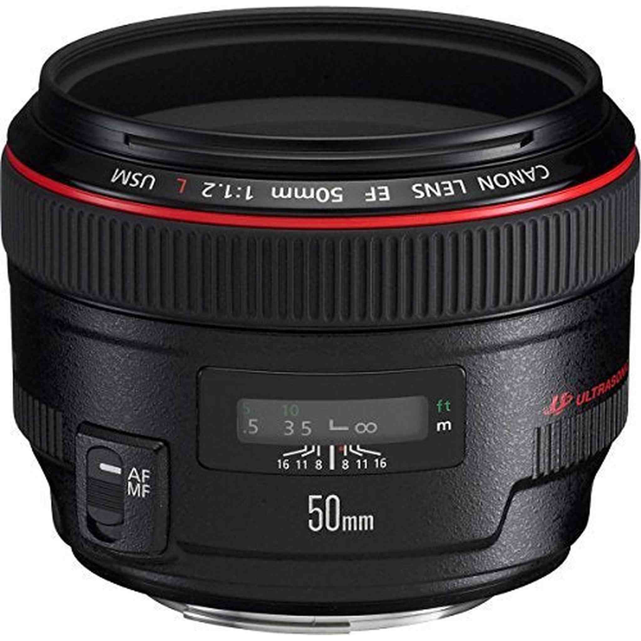 Canon EF 50mm f/1.2 L AF USM Lens - Used Canon