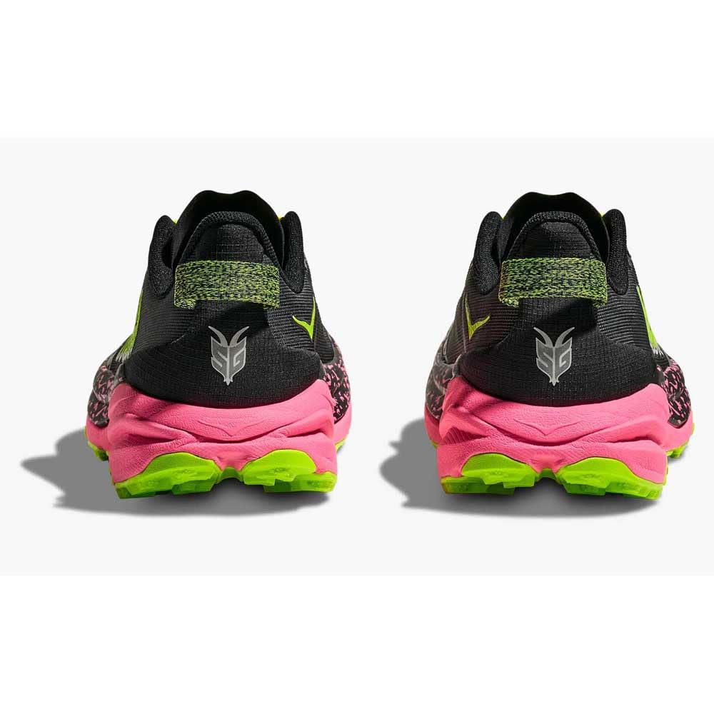 Hoka Men's Speedgoat 6 Black/Neon Rose 9.5 Medium