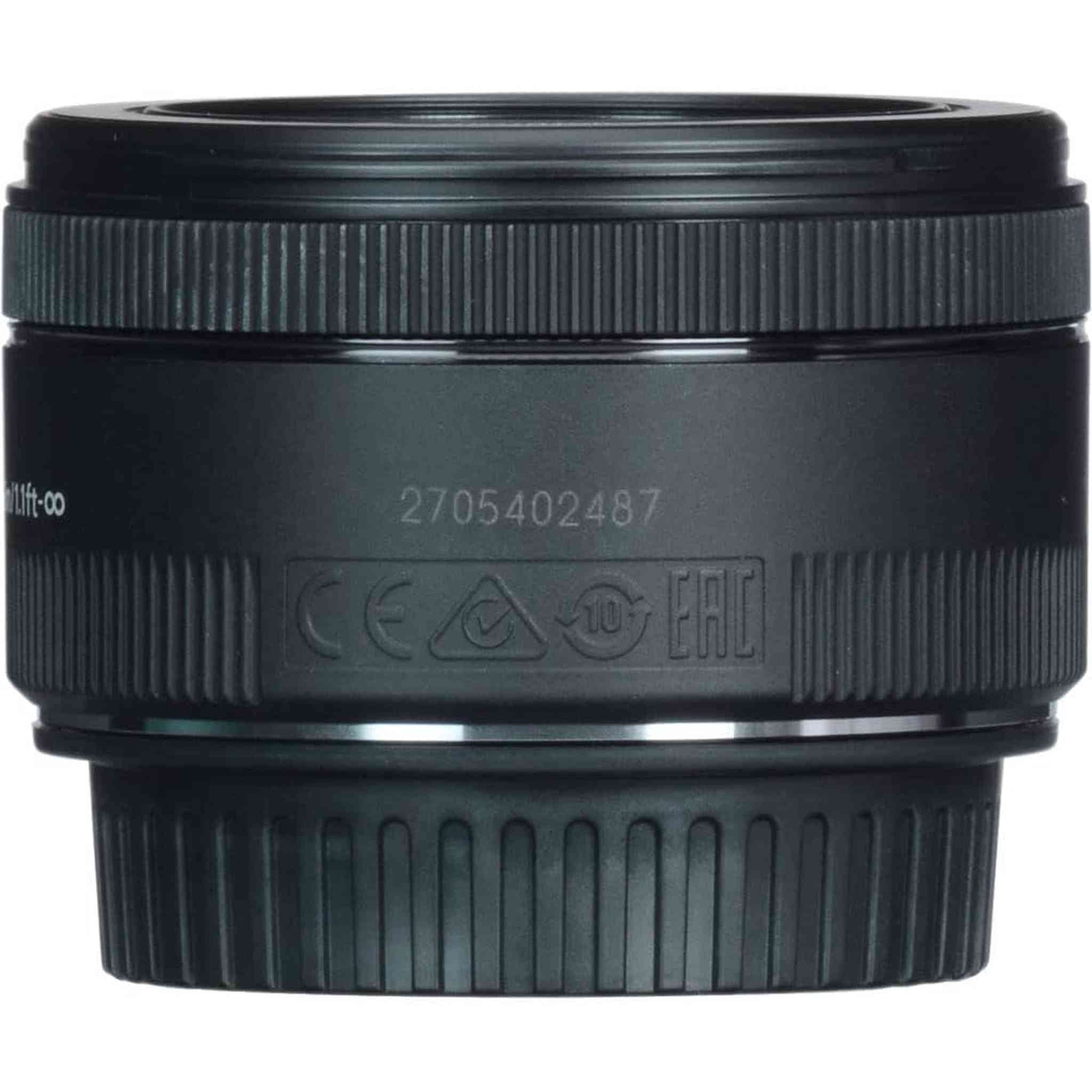 Canon EF 50mm f/1.8 STM Lens 0570C002 + Filter Kit + Cap Keeper + More - Reconditioned Canon
