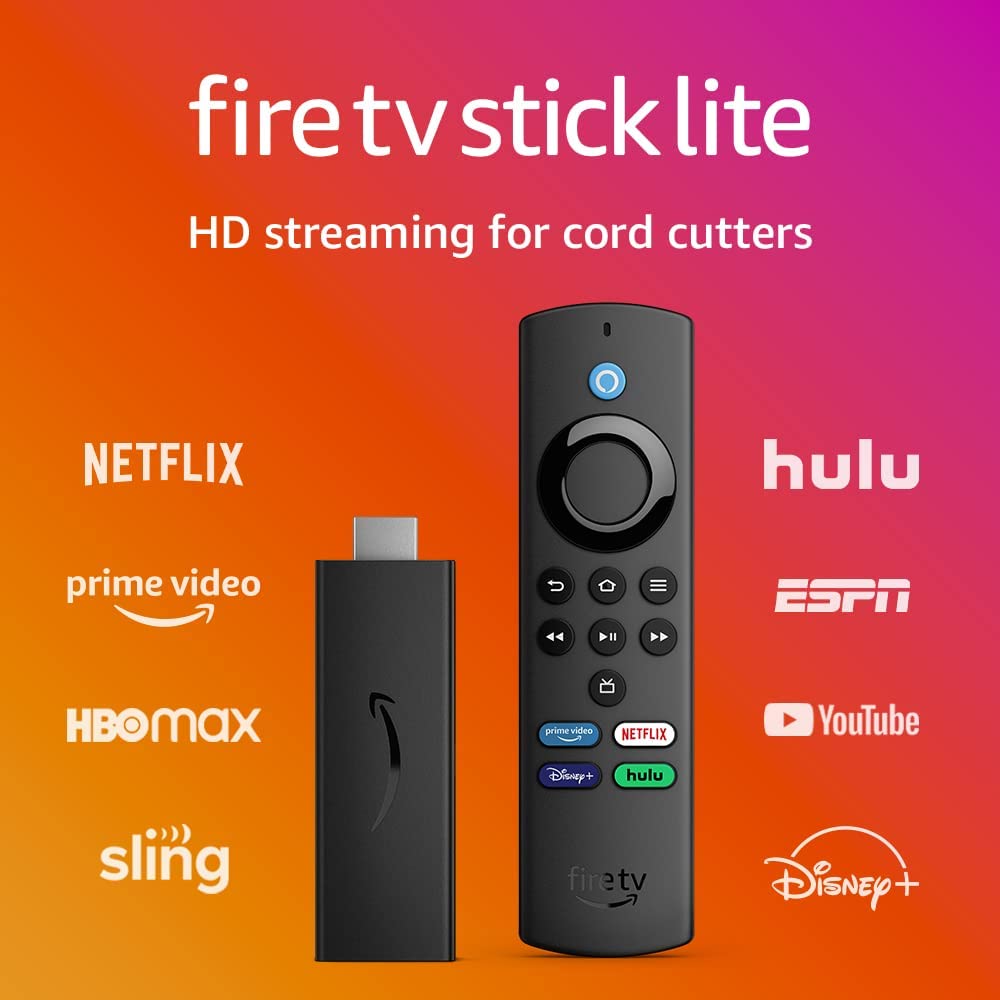 Fire Stick Lite With Latest Alexa Tv Remote Lite Hd