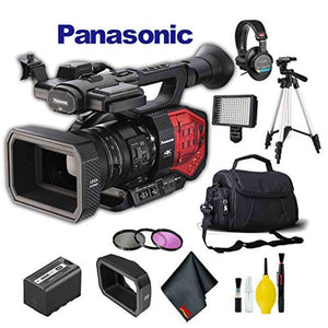 Panasonic AG-DVX200 4K Camcorder with Four Thirds Sensor and Integrated Zoom Lens Pro Bundle Panasonic